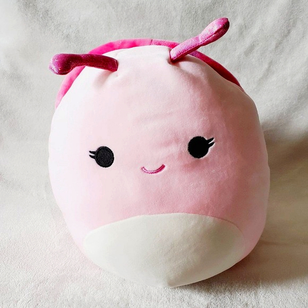 ✨️3/$20✨️NWOT-Squishmallow Silvina the Snail w/ Tie Dye Shell. Plushy. Pillow